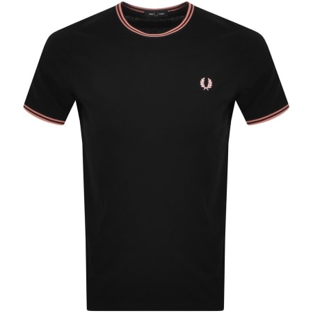 Product Image for Fred Perry Twin Tipped T Shirt Black