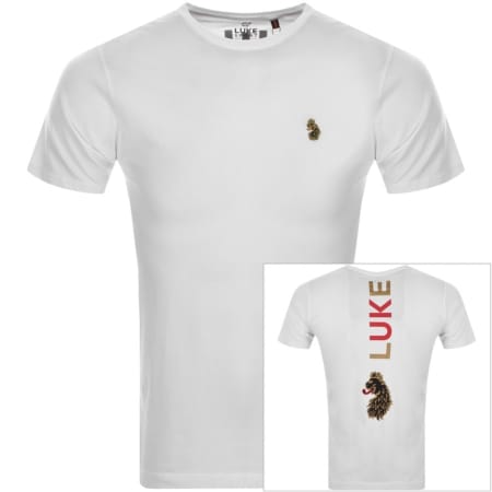 Product Image for Luke 1977 Back The Winner T Shirt White