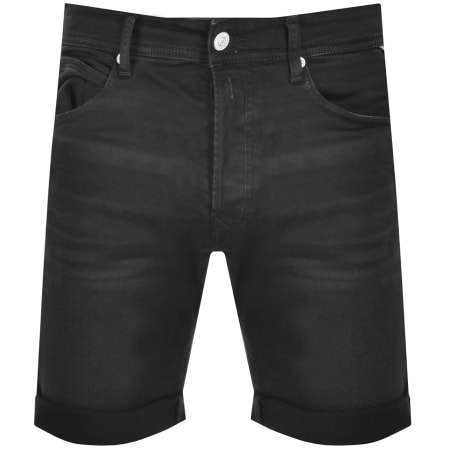 Product Image for Replay RBJ 901 Black Wash Shorts Black