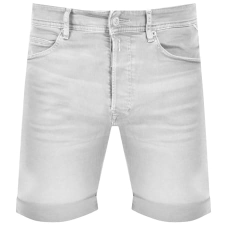 Product Image for Replay RBJ 901 Grey Wash Shorts Grey