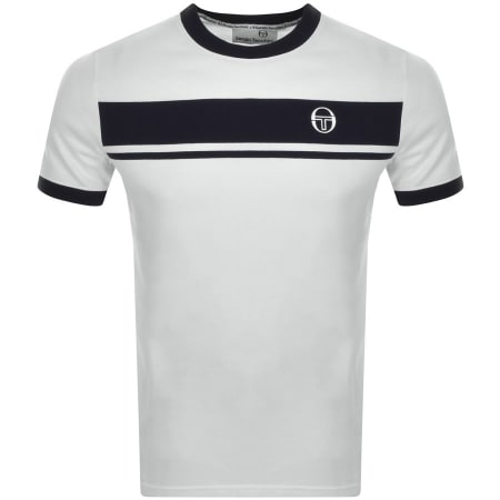 Product Image for Sergio Tacchini Logo T Shirt White