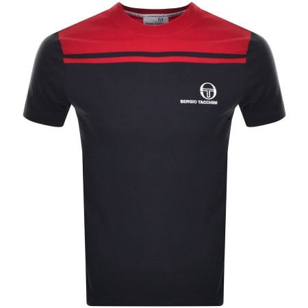 Product Image for Sergio Tacchini Logo T Shirt Navy