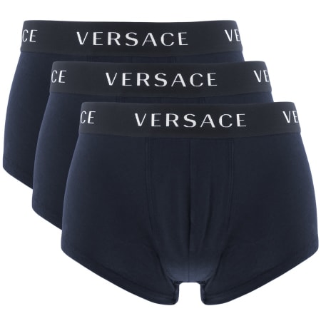 Product Image for Versace Three Pack Trunks Underwear Navy
