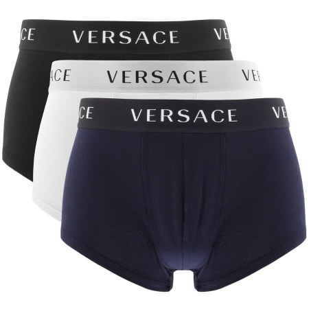 Product Image for Versace Three Pack Trunks Underwear White