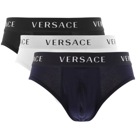 Product Image for Versace Three Pack Briefs Underwear White