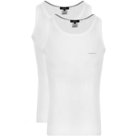 Product Image for Versace Two Pack Vests White