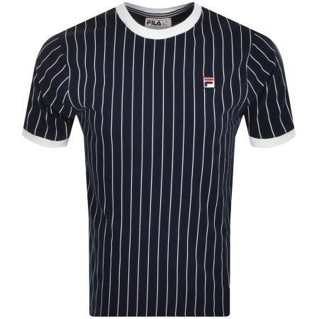 Product Image for Fila Vintage Deniz Crew Neck T Shirt Navy