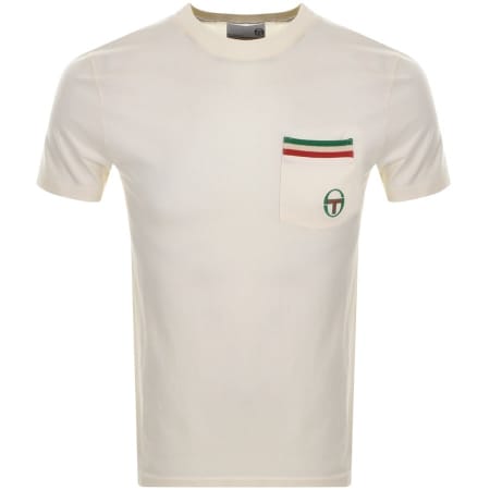 Product Image for Sergio Tacchini Flo T Shirt Cream