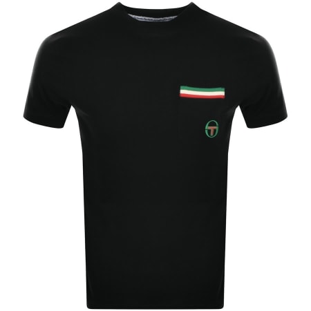 Product Image for Sergio Tacchini Flo T Shirt Black