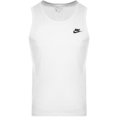 Product Image for Nike Club Logo Vest T Shirt White