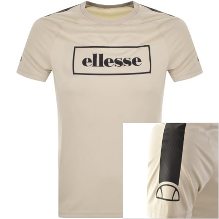 Product Image for Ellesse Zolari Logo T Shirt Beige