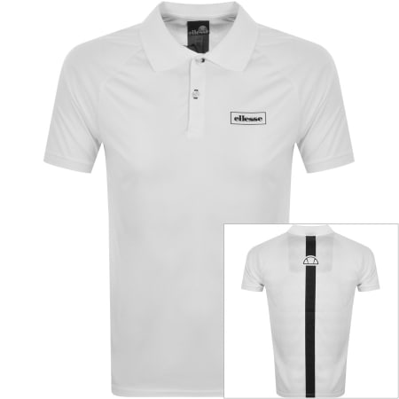 Product Image for Ellesse Villa Short Sleeved Polo T Shirt White