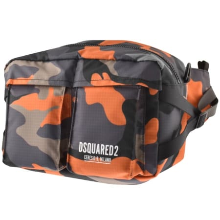 Product Image for DSQUARED2 Ceresio 9 Camo Waist Bag Orange