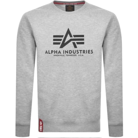 Product Image for Alpha Industries Basic Sweatshirt Grey