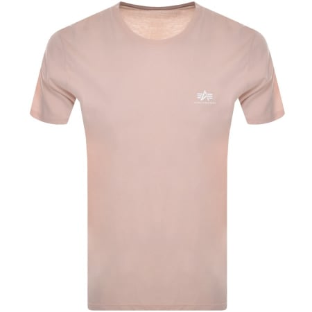 Product Image for Alpha Industries Basic Logo T Shirt Pink