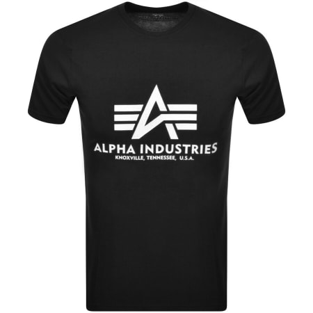 Product Image for Alpha Industries Basic Logo T Shirt Black