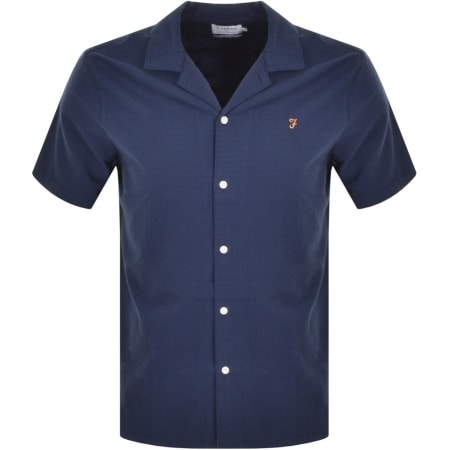 Product Image for Farah Vintage Milligan Short Sleeve Revere Shirt B