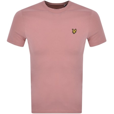 Product Image for Lyle And Scott Crew Neck T Shirt Pink
