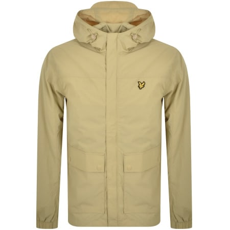 Product Image for Lyle And Scott Hooded Jacket Khaki