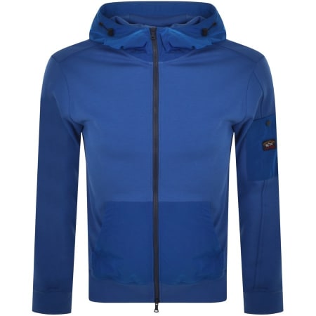 Product Image for Paul And Shark Full Zip Hoodie Blue