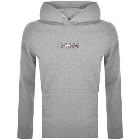 Product Image for Tommy Hilfiger Logo Hoodie Grey