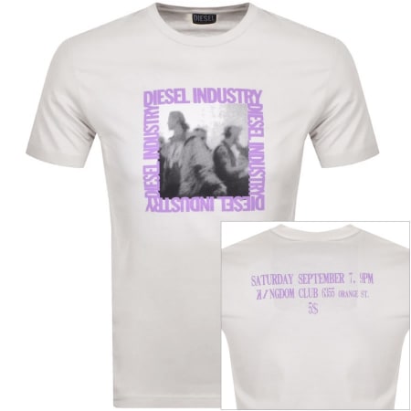Product Image for Diesel T Diegor Logo T Shirt White