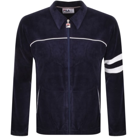 Product Image for Fila Full Zip Velour Track Top Navy