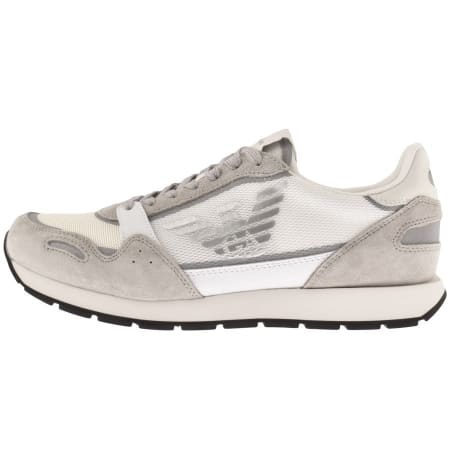 Product Image for Emporio Armani Logo Trainers Grey