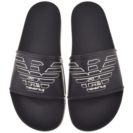 Product Image for Emporio Armani Logo Sliders Navy