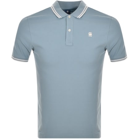 Product Image for G Star Raw Sport Slim Polo T Shirt Blue
