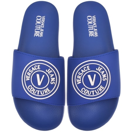 Product Image for Versace Jeans Couture Logo Sliders Blue