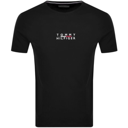 Product Image for Tommy Hilfiger Logo T Shirt Black