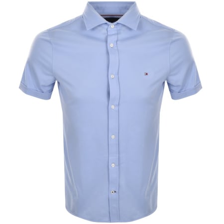 Product Image for Tommy Hilfiger Short Sleeved 1985 Shirt Blue