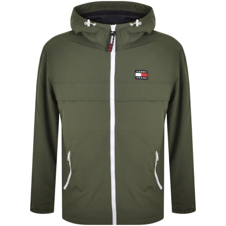 Product Image for Tommy Jeans Chicago Windbreaker Jacket Green