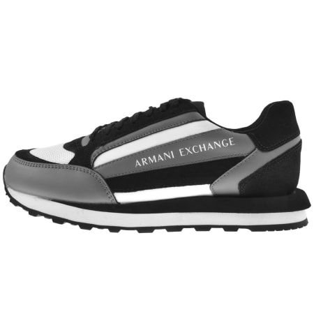 Product Image for Armani Exchange Logo Trainers Grey