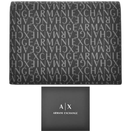 Product Image for Armani Exchange Bifold Card Holder Black