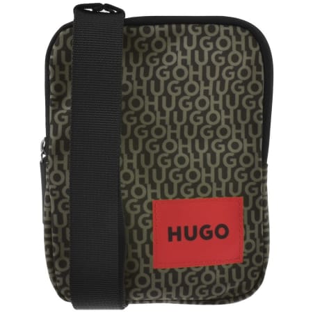 Product Image for HUGO Ethon Zip Bag Black