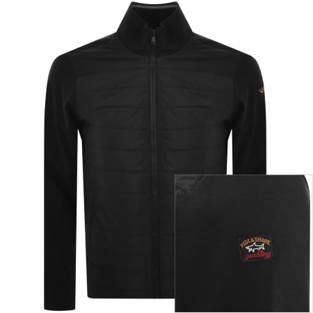 Product Image for Paul And Shark Full Zip Sweatshirt Black