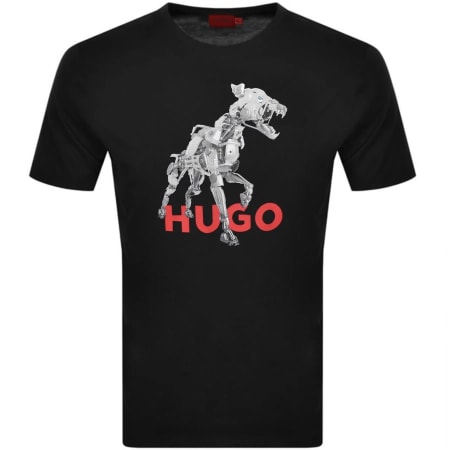 Product Image for HUGO Dobotic T Shirt Black