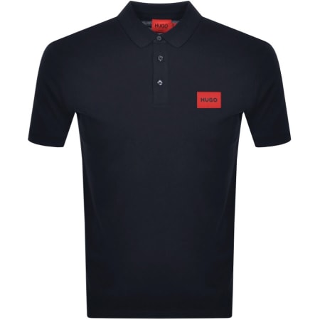 Product Image for HUGO Dereso 222 Polo T Shirt Navy