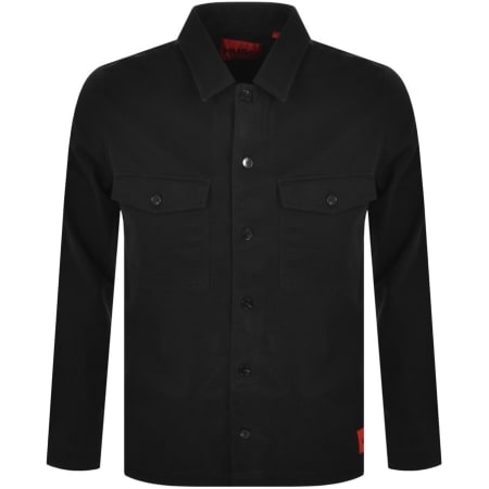 Product Image for HUGO Enalu Overshirt Black