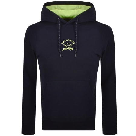 Product Image for Paul And Shark Logo Hoodie Navy