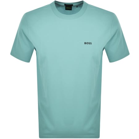Product Image for BOSS Logo T Shirt Green