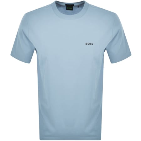 Product Image for BOSS Logo T Shirt Blue