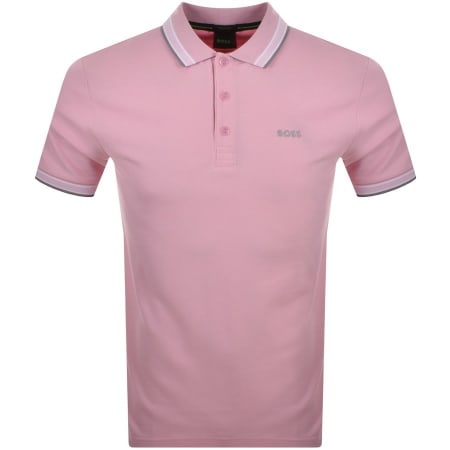Product Image for BOSS Paddy Polo T Shirt Pink