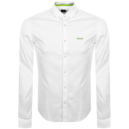 Product Image for BOSS Biado R Long Sleeved Shirt White