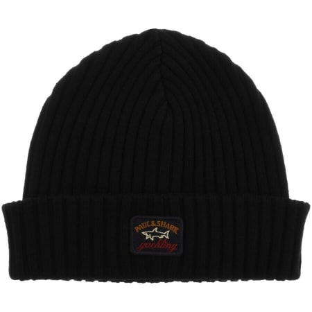 Product Image for Paul And Shark Beanie Hat Black