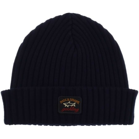 Product Image for Paul And Shark Beanie Hat Navy