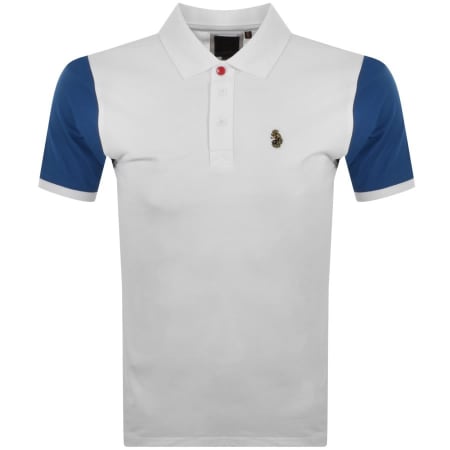 Product Image for Luke 1977 Selecter Short Sleeve Polo T Shirt White