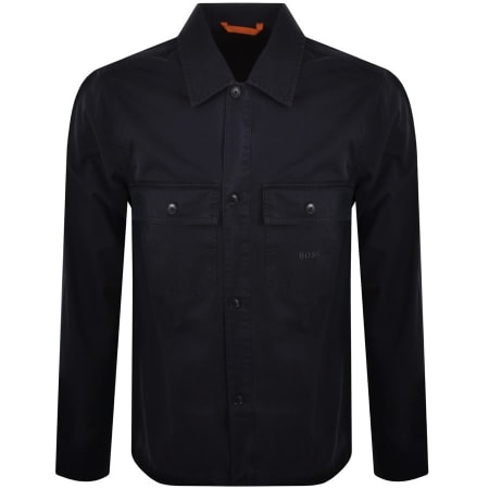Product Image for BOSS Lovvo Overshirt Jacket Navy
